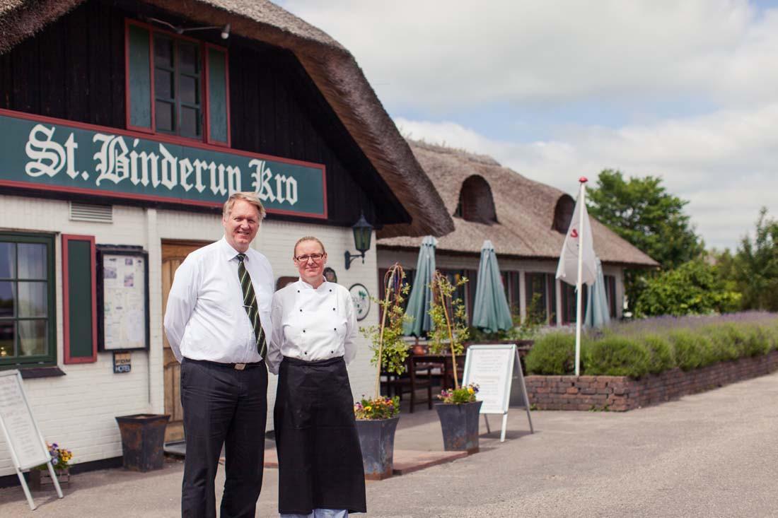 St. Binderup Kro Hotel Store Binderup Eksteriør billede